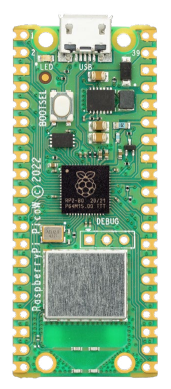 Factor de forma de la Raspberry Pi Pico W